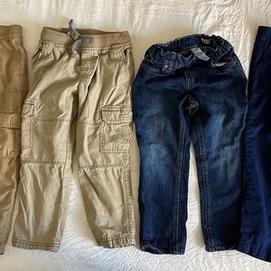 Lot of Four Boys 4T and 4 Pants